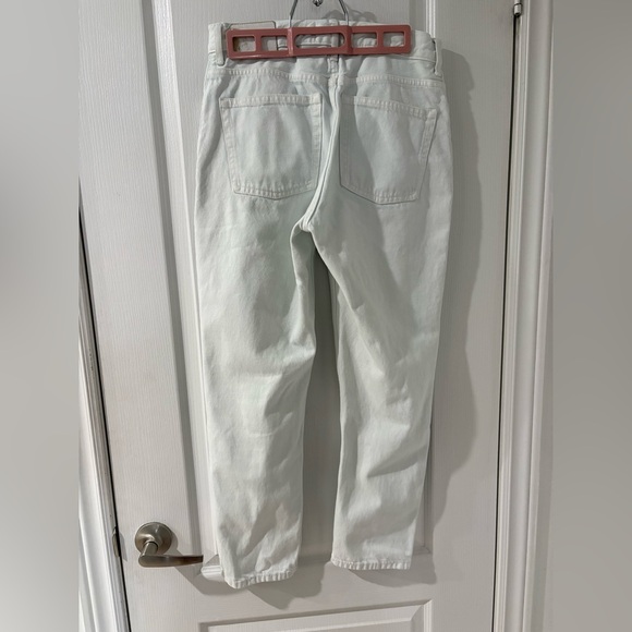 Everlane 90s Cheeky Jean Bone White - Button Fly, Cropped - Picture 7 of 13